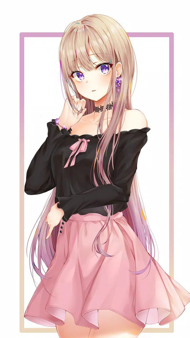 Cute Anime Girls HD Wallpaper APK für Android herunterladen