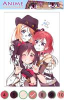 Anime y Manga Color por número Poster