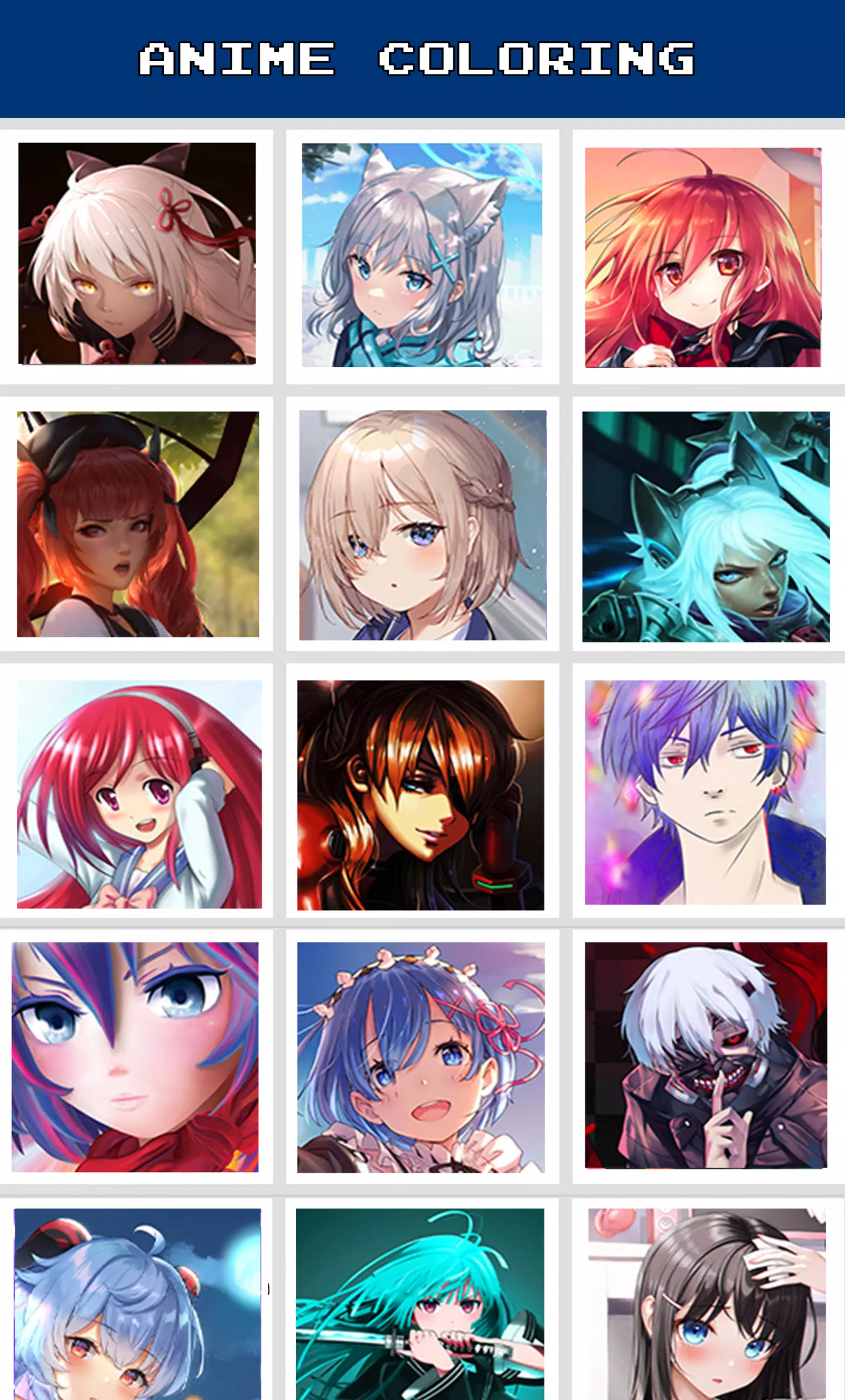 Japanese ASMR Anime Pixel Art Free Color By Number APK for Android Download Japanese ASMR Anime Pixel Art Free Color By Number APK for Android Download