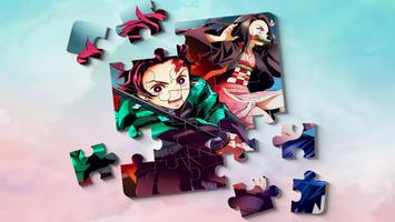 Demon Slayer Jigsaw Puzzles HD Affiche