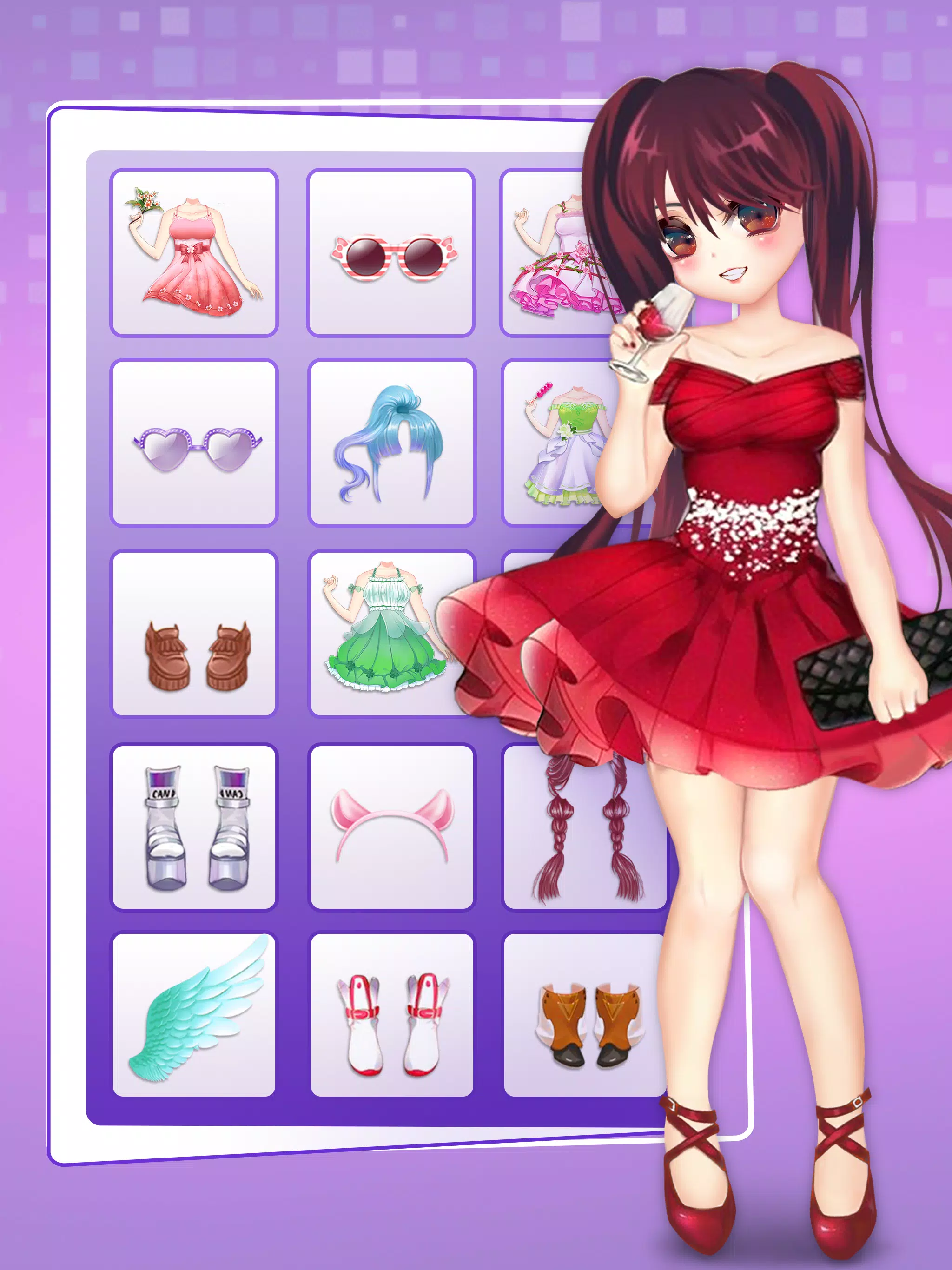 Anime Doll Dress Up Games Mod APK v1.1.1 Download 