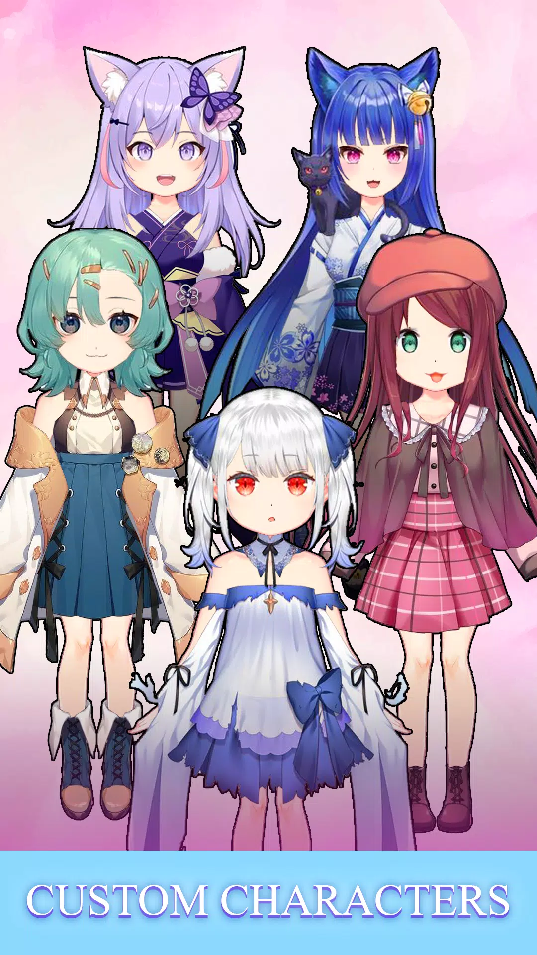 Anime Dolls Dress Up Girls - Apps on Google Play