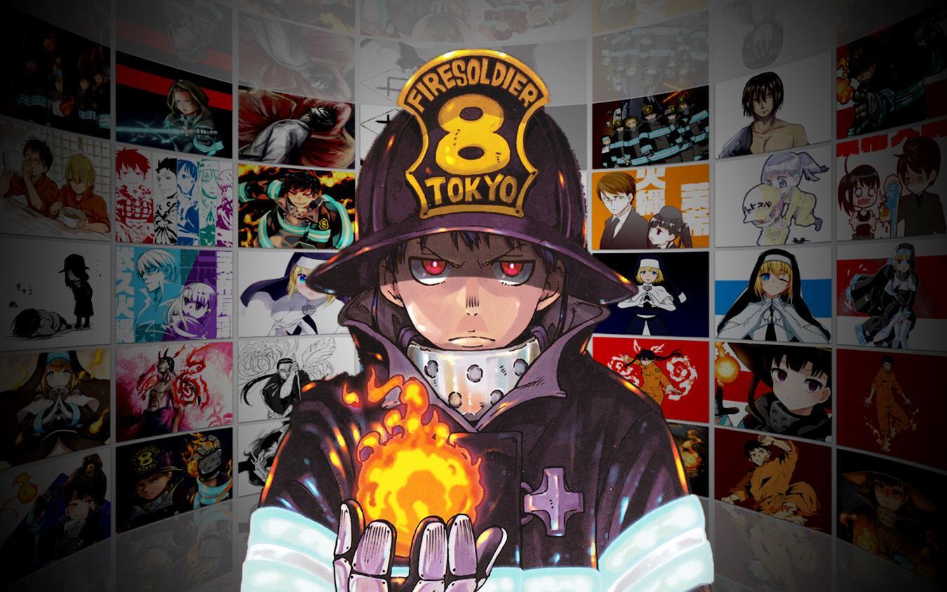 HD fire force wallpapers