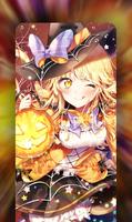 Anime Halloween Wallpaper ภาพหน้าจอ 1