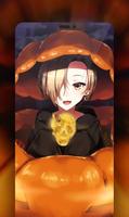 Anime Halloween Wallpaper ảnh chụp màn hình 2