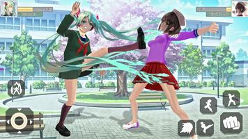 High School Sim Girl Games 3D imagem de tela 2