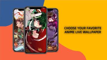 Anime Live Wallpaper - HD Animated Wallpaper الملصق