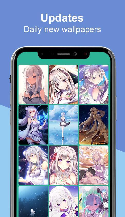 Kabegami For Starting From Zero Anime Wallpaper For Android Apk Download