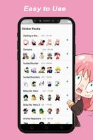 Anime stickers for whatsapp screenshot 1