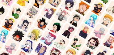 Anime Stickers for Whatsapp