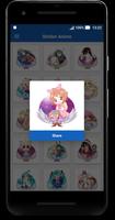 Anime Stickers for Whatsapp - Share Anime Shickers capture d'écran 1