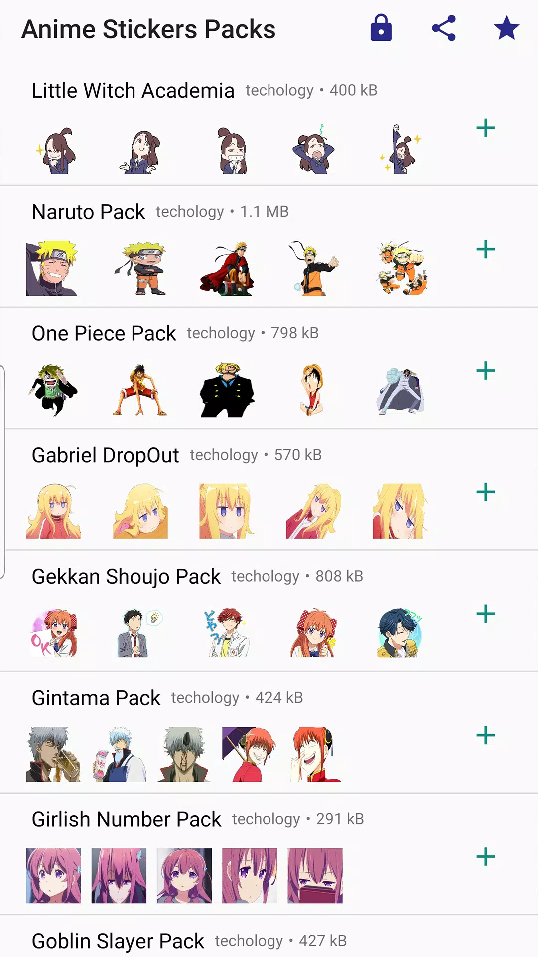 Anime Stickers for WhatsApp for Android - Free App Download