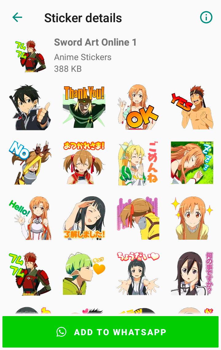 Anime Stickers For Android Apk Download