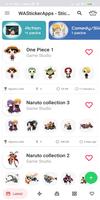 Anime Stickers for whatsapp Affiche