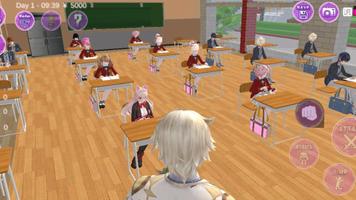 Simulador de Anime High School imagem de tela 2