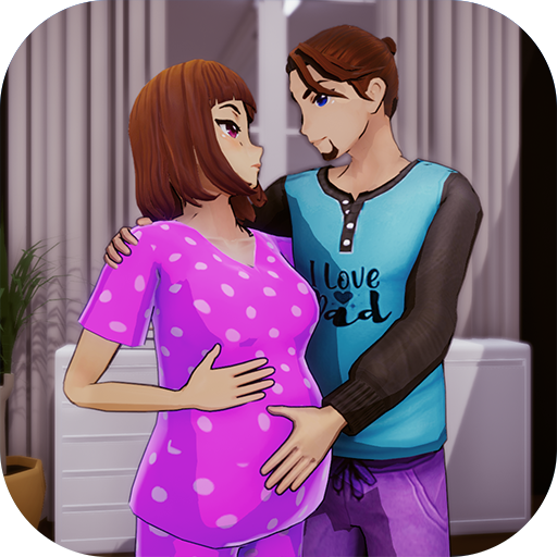 动漫怀孕妈妈模拟器 - 虚拟动漫家庭生活新生婴儿日托游戏