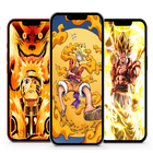 Papel de parede de anime 4K HD ícone