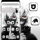 White Anime Boy Theme APK