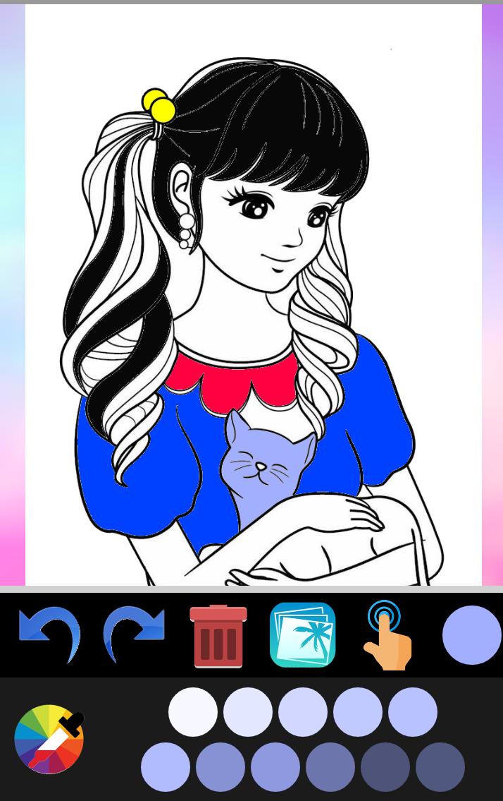 Download do APK de Livro para Colorir Anime K-POP para Android