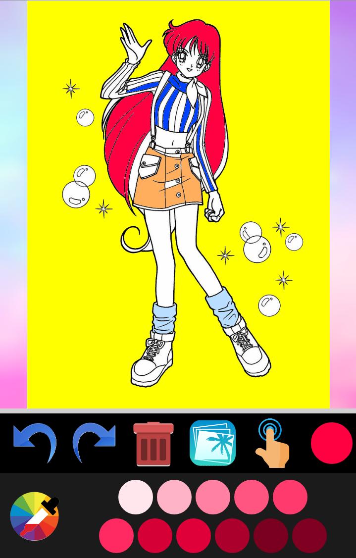 Download do APK de Livro para Colorir Anime K-POP para Android