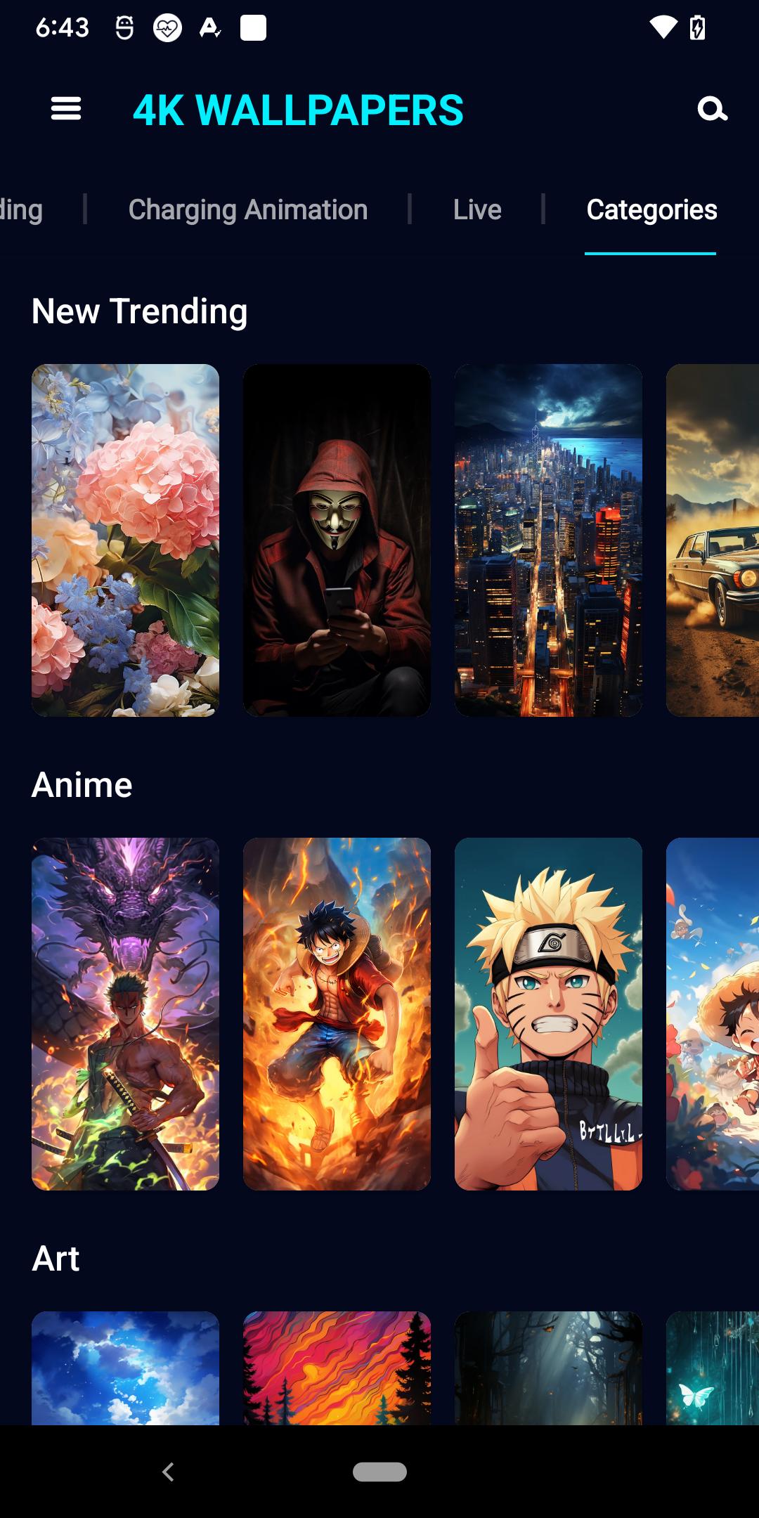 4K Wallpaper – HD Cool Anime APK for Android Download