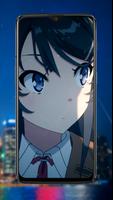 Sakurajima Mai Anime Live Wallpapers capture d'écran 1