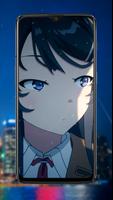 Sakurajima Mai Anime Live Wallpapers capture d'écran 3