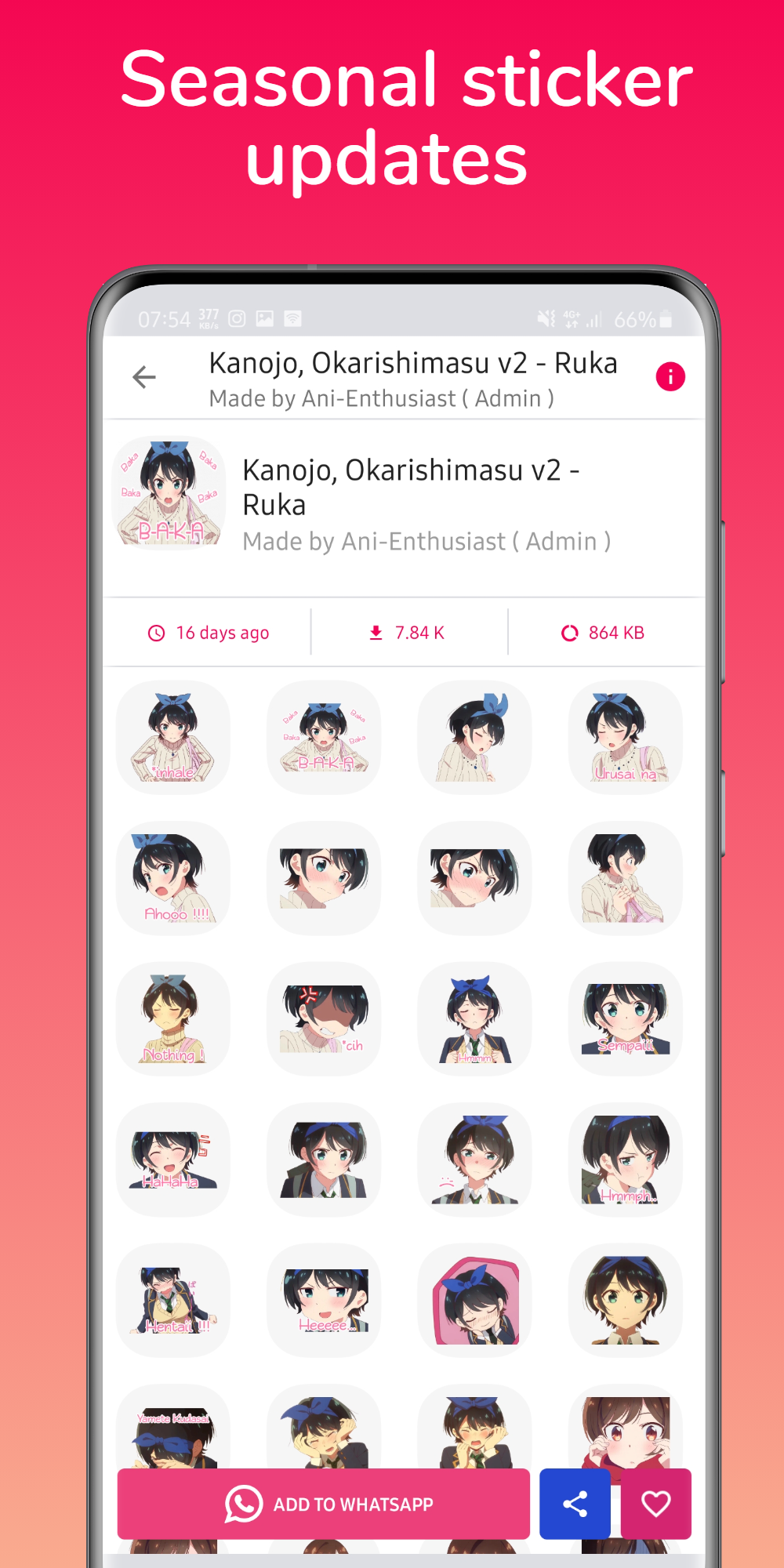  100000 Anime  Stickers  For WhatsApp WAStickerApps APK  6 0 