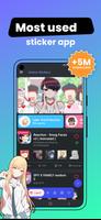 +999K Anime Stickers WASticker স্ক্রিনশট 1