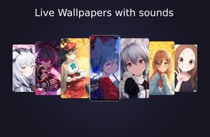Anime wallpaper 4K HD ポスター