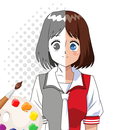 Anime coloring book : color anime for adults, kids APK