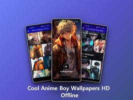 Cool anime boy wallpapers HD Affiche