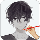 Drawing Anime Boy icon