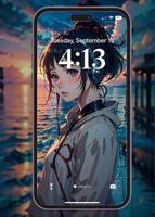 Anime Girl Wallpapers capture d'écran 1