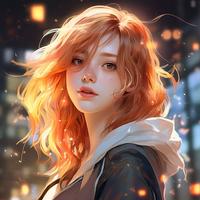 Anime girl dp for WA (pfp) الملصق