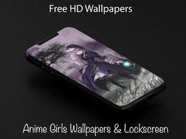 🔥Girly Anime Wallpapers Affiche