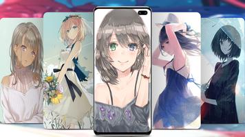 Anime Mädchen Tapete Screenshot 3