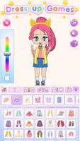 Chibi Doll Dress Up Games پوسٹر