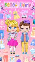 Chibi Doll Dress Up Games اسکرین شاٹ 2