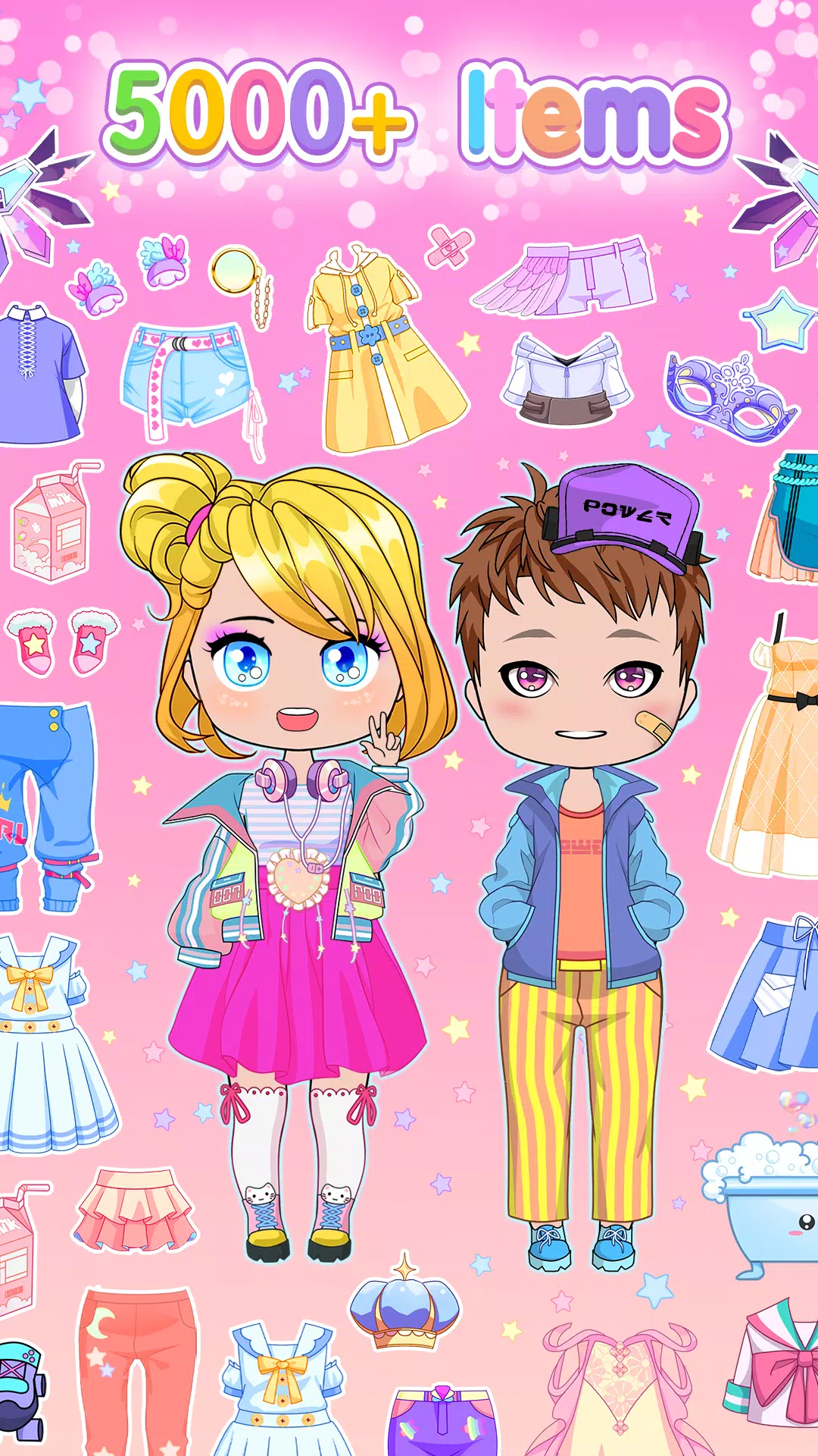 🔥 Download Chibi Outfitter Anime Dress Up Game v3.4.2 APK . Adorable anime  style dress up game 