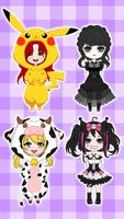 Chibi Dolls: Dress up Games 海報