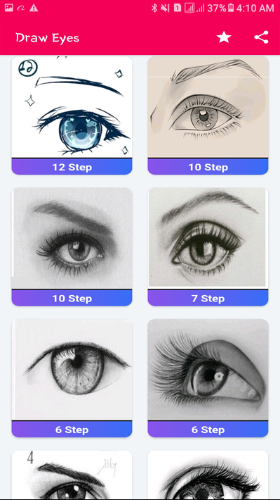 Drawing Eyes screenshot 1