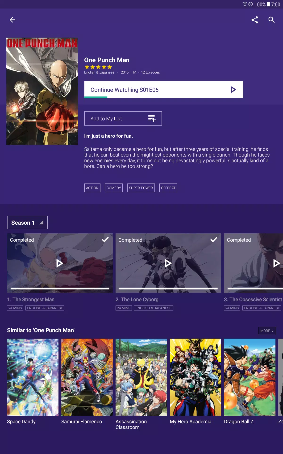 Download AnimeLab - Watch Anime Free 2.7.4 for Android 