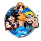 Stickers Anime WAStickerApps icône