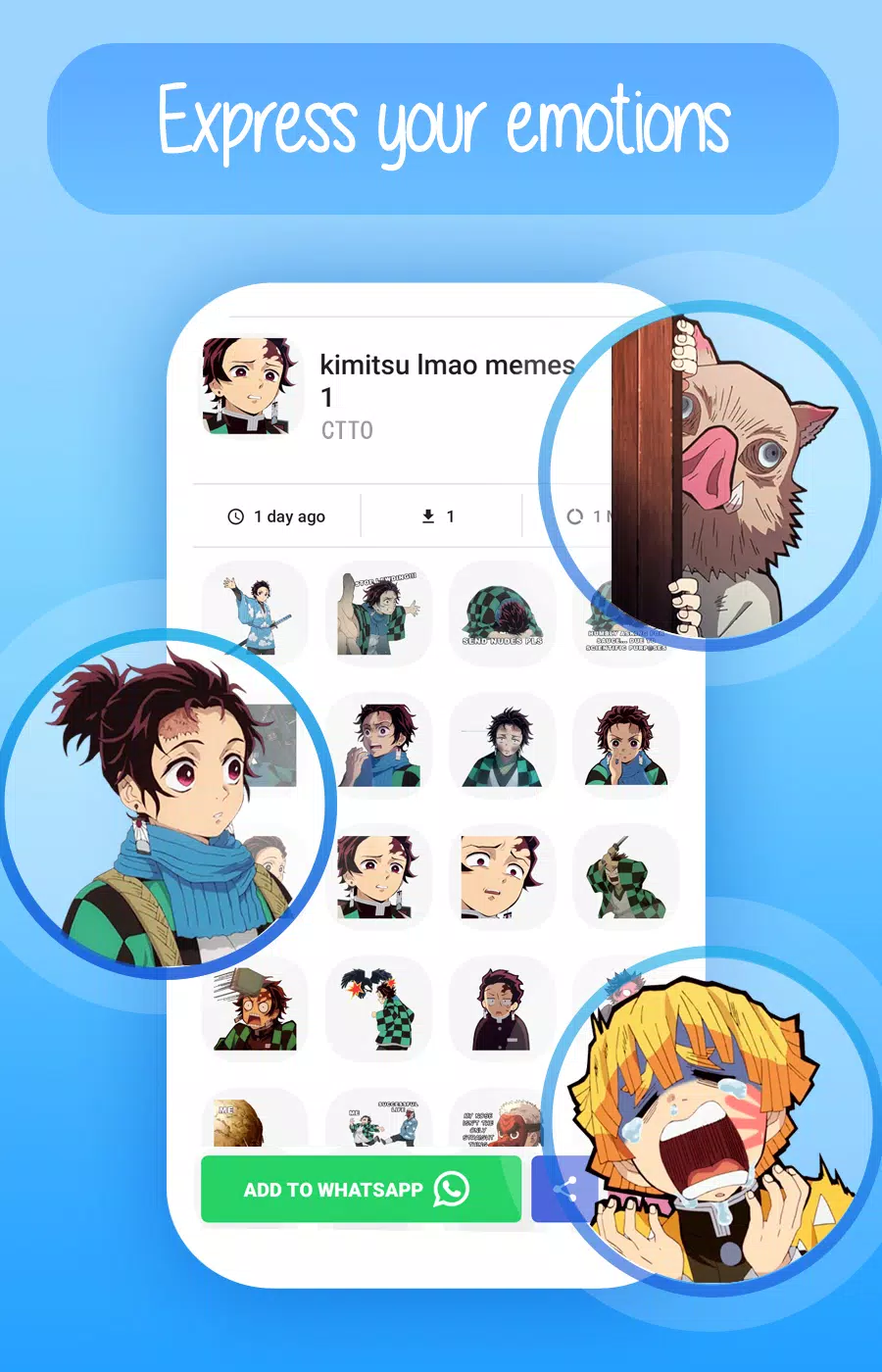 Anime 2024 stickers whatsapp