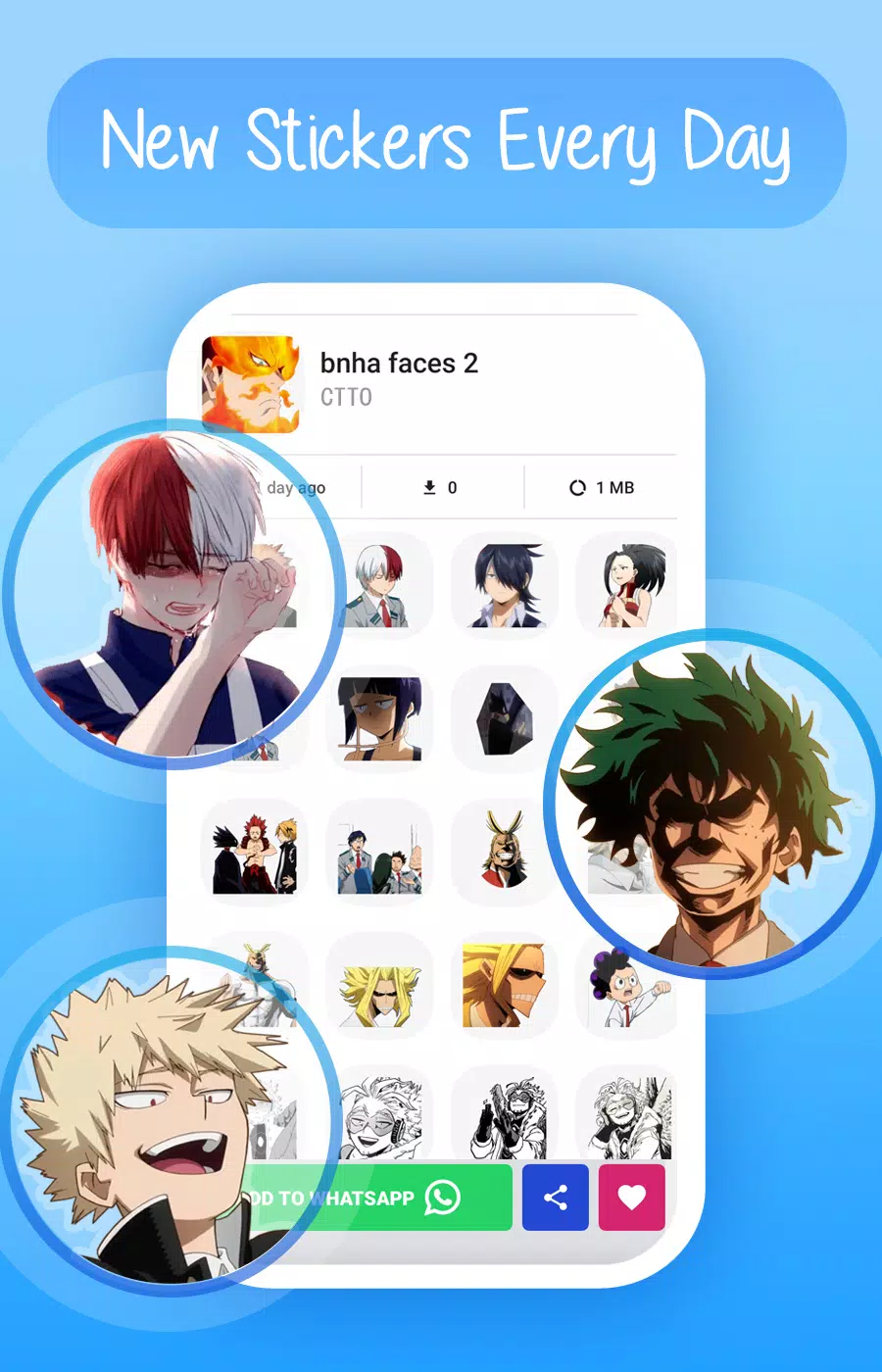 Stickers de Animes para WhatsApp - WAStickerApps Apk Download for Android-  Latest version 1.1- com.mystickersanime