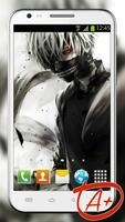 Ken Kaneki Anime Live Wallpaper Affiche