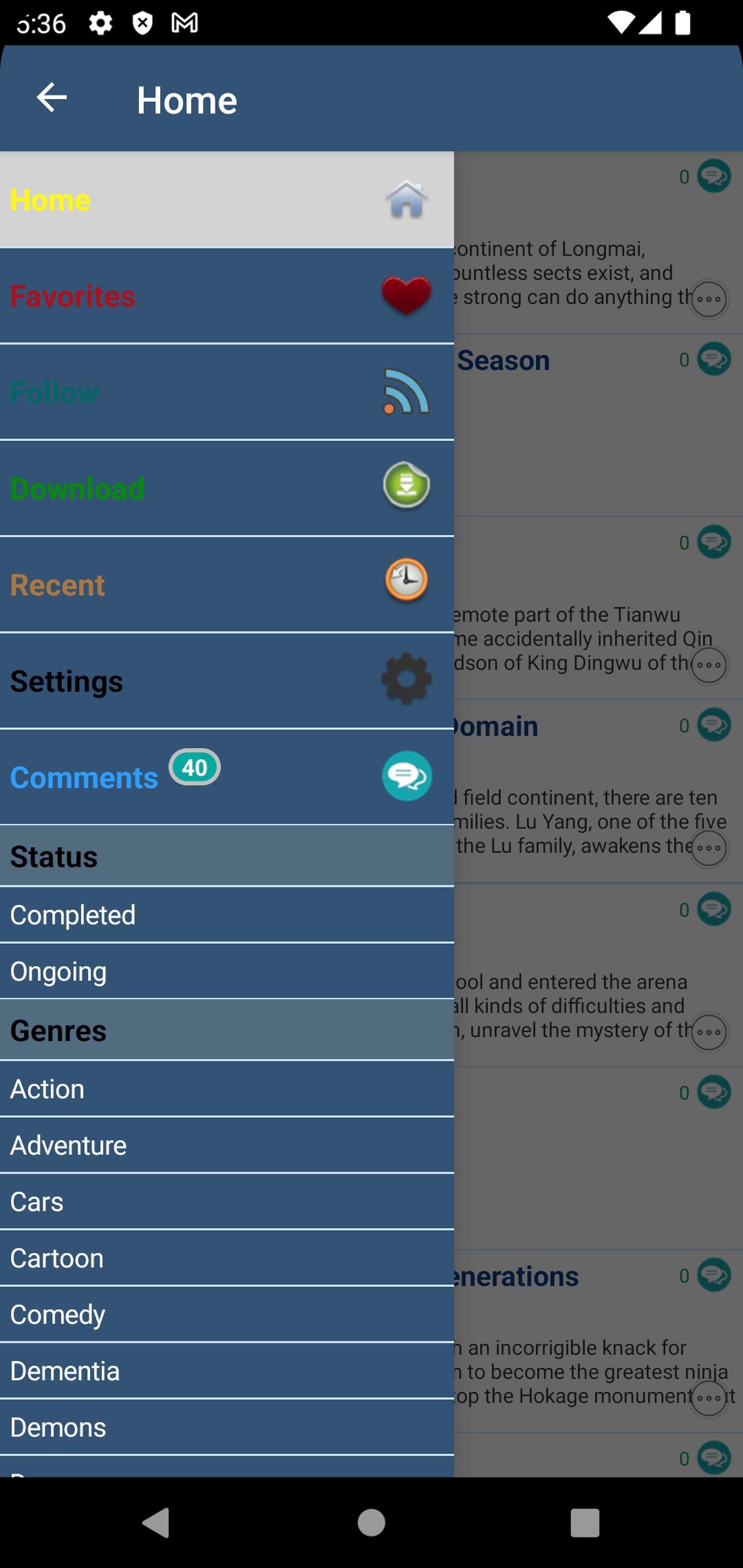 Tải xuống APK Anime World cho Android Tải xuống APK Anime World cho Android