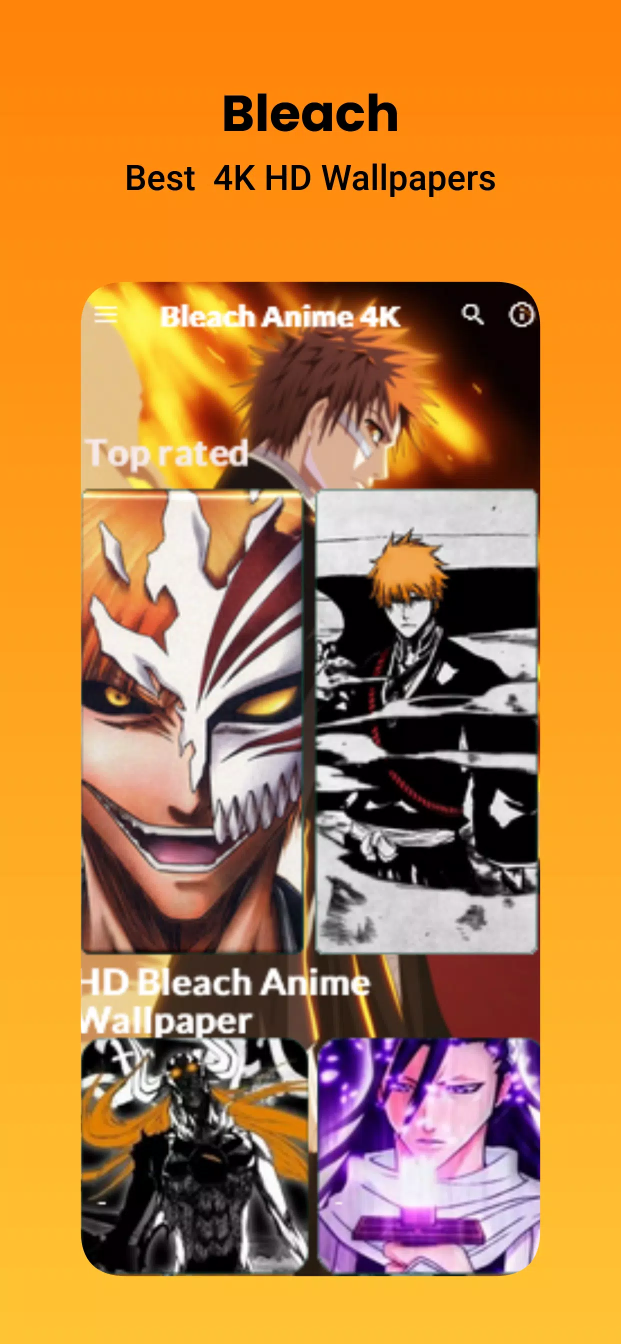 4k Bleach Anime Wallpaper Hd Apk For Android Download