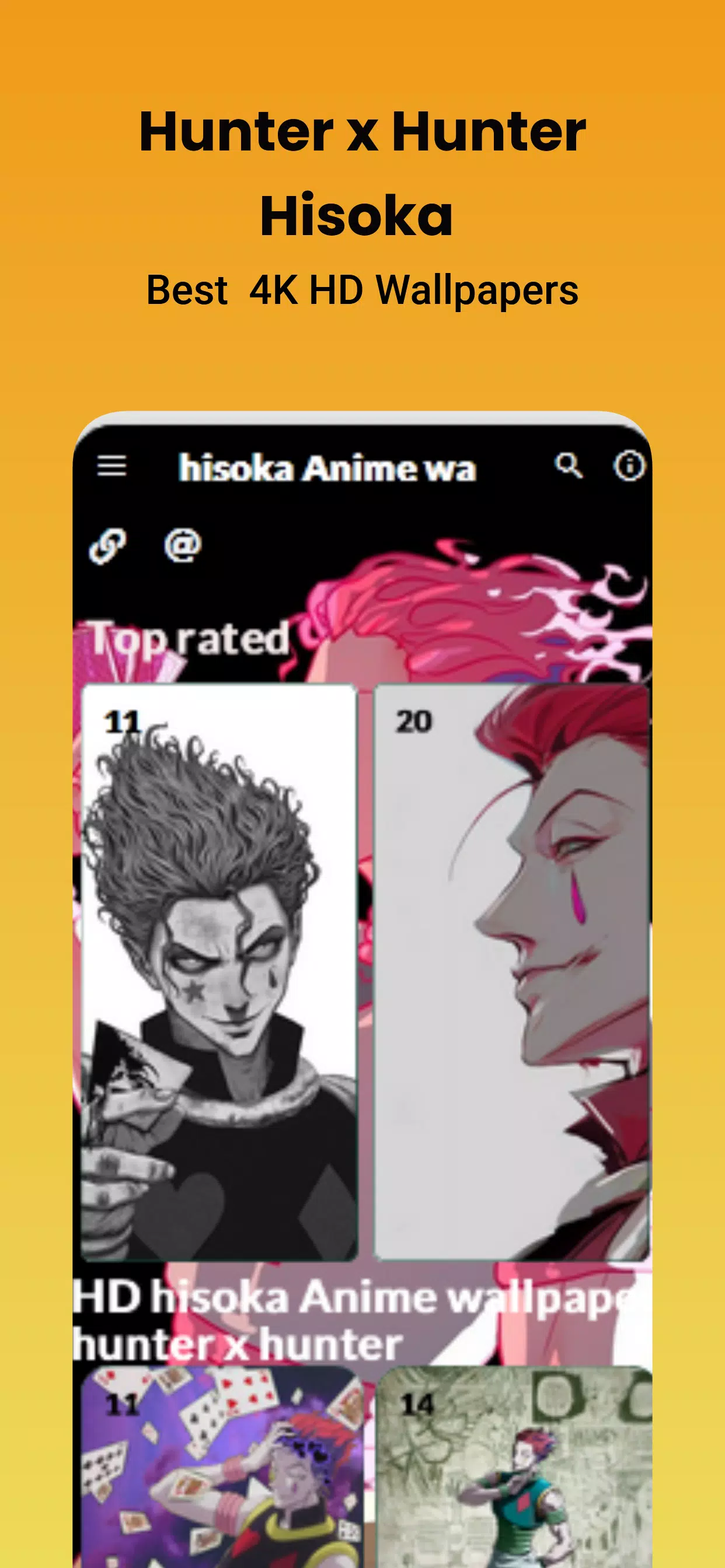 Download the best HD hisoka wallpaper fro android & iphone - HD